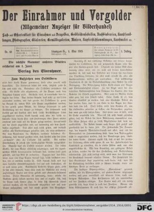 Nr.12 (1. Mai 1915)