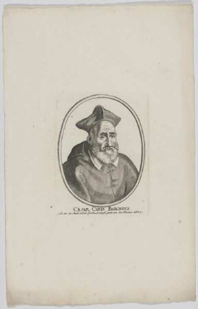 Bildnis des Cesar Baronius