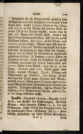 1029-1045, Teuffel. - Zucht.