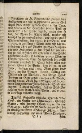 1029-1045, Teuffel. - Zucht.