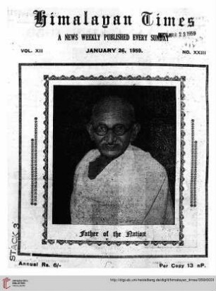 No. XXIII (26 January 1959)