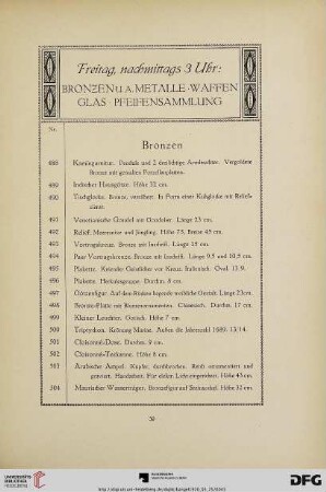Freitag, nachmittags 3 Uhr (Nr. 488-663)
