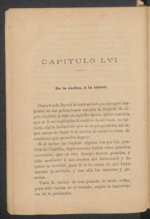 Capítulo LVI - De la cocina, á la cárcel.