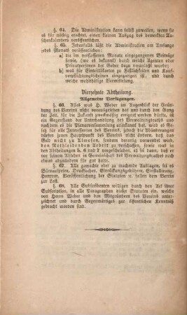 Neunte Abtheilung. Plenarversammlungen.