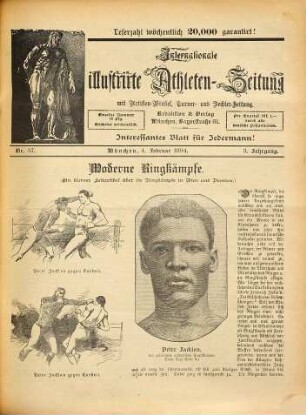 Internationale illustrirte Athleten-Zeitung : Verbandsorgan der Athleten-Verbände von Bayern, Württemberg, Süddeutschland .... 3. 1894