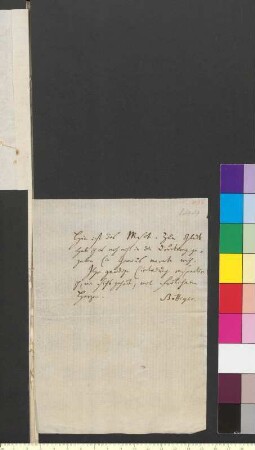 Brief von Böttiger, Karl August an Goethe, Johann Wolfgang von