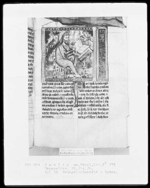 Evangeliar — Der Evangelist Lukas, Folio 59recto