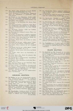 Gekleurd delftsch (Nr. 340-354)