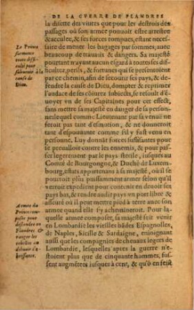Histoire memorable des guerres de Flandres