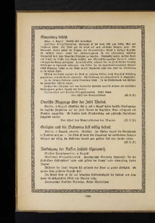Verfolgung der Russen jenseits Czernowitz.