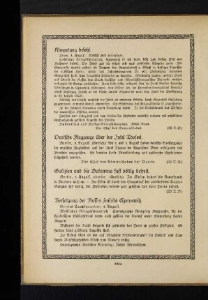Verfolgung der Russen jenseits Czernowitz.