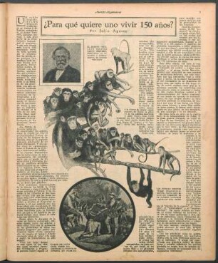 ¿Para qué quiere uno vivir 150 años?
