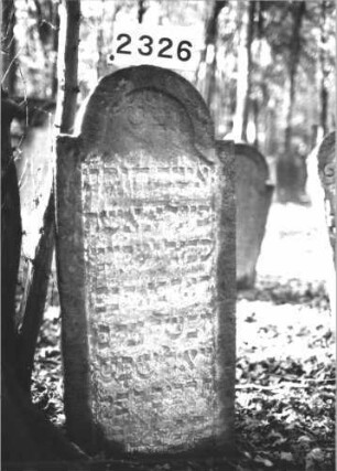 Grabstein 2326