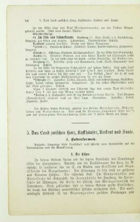 5. Das Land zwischen Harz, Kyffhäuser, Unstrut und Saale