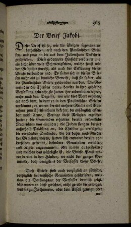Der Brief Jakobi.