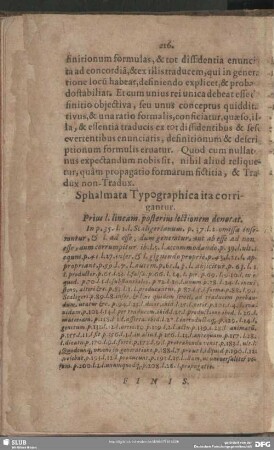 Sphalmata Typographica ita corrigantur