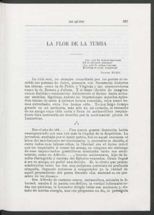 La flor de la tumba