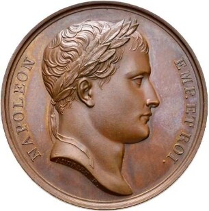Medaille auf die Eroberung von Illyrien 1809