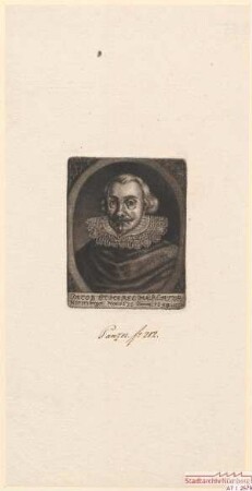 Jacob Scherel (= Scherl), Handelsmann in Nürnberg; geb. 1535; gest. 1598