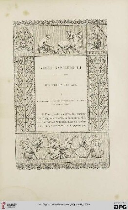 13: Musée Napoléon III, collection Campana, [2], Bas-reliefs, statues et figurines antiques en terre cuite
