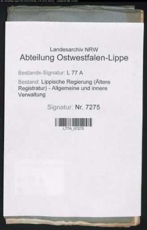 Aufstellung der Verpflegungskosten für die fremden Truppen im Amt Schieder
