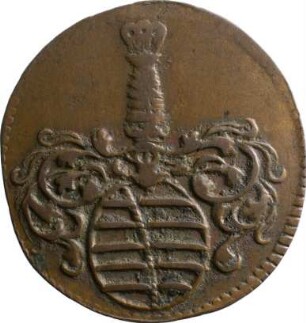 Münze, Heller, 1707