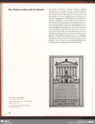 Deutsche Jahrhundertausstellung Berlin 1906.