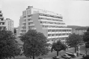 Bau des Richt-Krankenhauses in Durlach