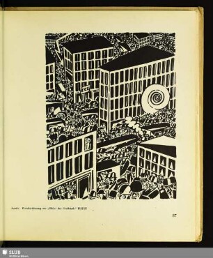 Straße : aus dem Zyklus "Bilder der Großstadt"