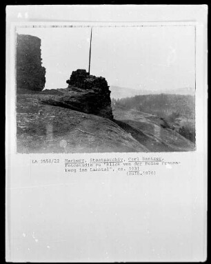 Fotostudie zu "Blick von der Ruine Frauenberg ins Lahntal"