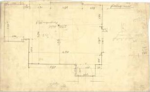 Littmann, Max; Bocksberg; Hofgut, Landhaus - Speisezimmer (Grundriss)