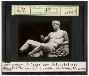 Athen: Parthenon, sogen. Ilissos vom Ostgiebel. London, British Museum