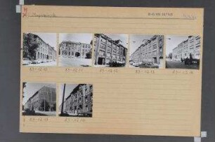 Straßenansichten. Berlin, Mitte, Magazinstraße