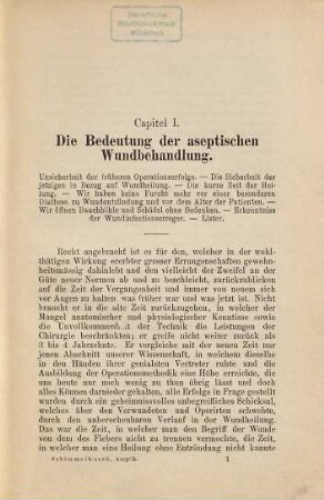 Anleitung zur aseptischen Wundbehandlung
