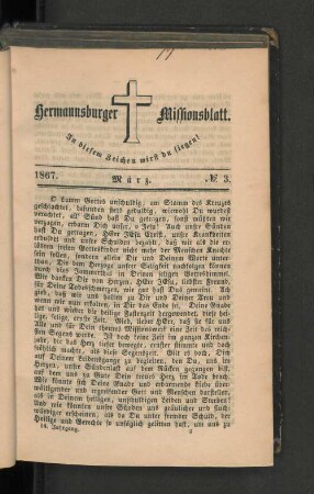 No. 3. März. 1867.
