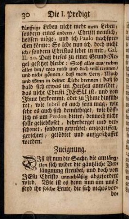 30-42, Zueignung.