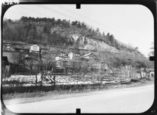 Arnstadt. Felsen Ritterstein (am Ortsausgang in Richtung Plaue)