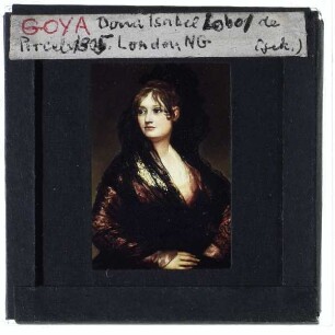 Goya, Porträt der Doña Isabel de Porcel
