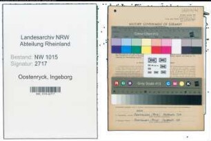 Entnazifizierung Ingeborg Oostenryck , geb. 09.03.1921 (Sprachlehrerin)