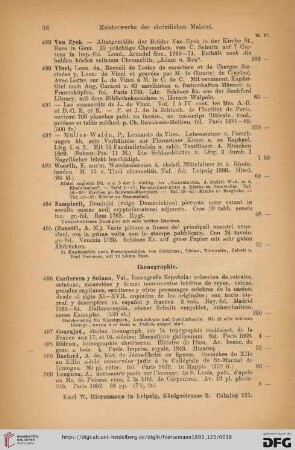 Ikonographie (Nr. 496 - 503)
