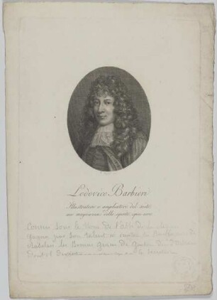 Bildnis des Lodovico Barbieri