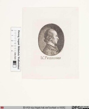 Bildnis Johann Conrad Pfenninger