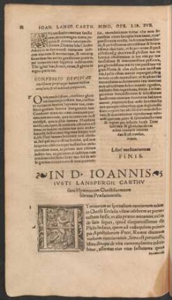 In D. Ioannis Iusti .. Hymnorum Christiformium librum Praefatiuncula.