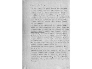 Brief Ferdinand Hillers an Alwine Schroedter, geschrieben in Köln