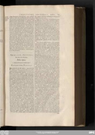 Quaestio Septima. De notis verae Ecclesiae.