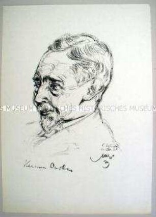 Bildnis des Historikers Hermann Oncken