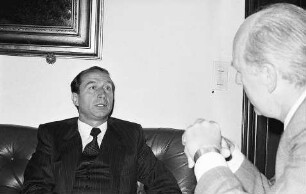 Freiburg im Breisgau: Antrittsbesuch von General Jean Forlot bei Regierungspräsident Norbert Nothhelfer