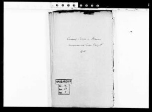 . Korrespondenz zwischen Landgraf Philipp v. Hessen-Butzbach und Landgraf Ludwig V. v. Hessen-Darmstadt: Band 3
