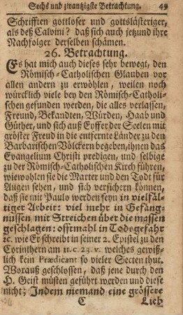 26. Betrachtung