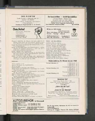 Rentenzahlung für Monat Januar 1968